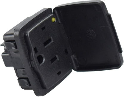 Center Console Power Outlet FL3Z-9N236-A For 17 - 19 Ford F250 F350 F450 F550 - RarePartsFinder.Com