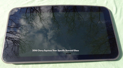 2016 CHEVY EQUINOX YEAR SPECIFIC OEM FACTORY SUNROOF GLASS PANEL FREE SHIPPING!