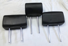 05 - 12 NISSAN ARMADA OEM BLACK LEATHER REAR 2nd ROW HEADREST SET FREE SHIPPING!