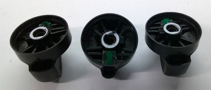 1996 MERCURY COUGAR DASHBOARD GREEN CLIMATE CONTROL KNOB SET AC OEM