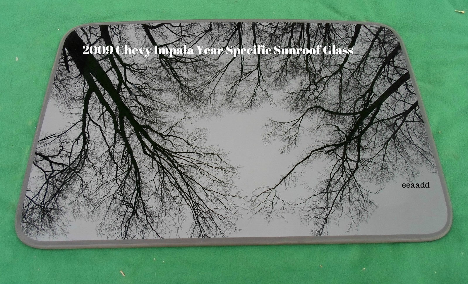 2009 CHEVY IMPALA OEM FACTORY  SUNROOF GLASS NO ACCIDENT FREE SHIPPING! - RarePartsFinder.Com