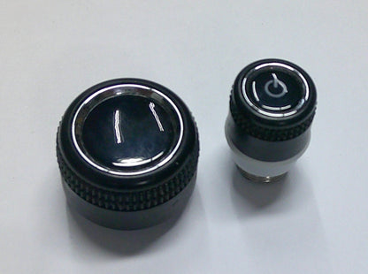 2008 - 2012 AUDI  A5 RADIO STEREO TUNER CONTROL KNOB SET OEM 8T0 919 611