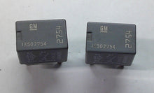 GM OEM 13502754  2754  RELAY SET  1 YEAR WARRANTY TESTED FREE SHIPPING GM3 - RarePartsFinder.Com