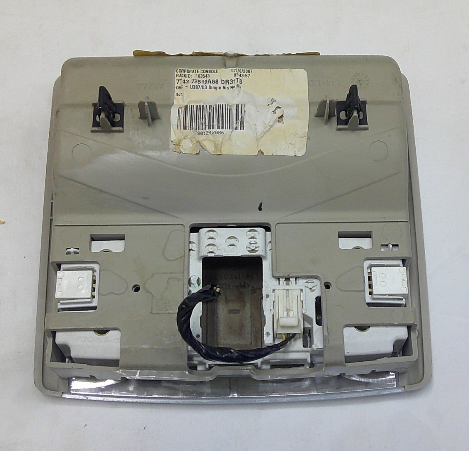 09 - 18 FORD EDGE OEM OVERHEAD DOME MAP LIGHT STORAGE FREE SHIPPING B6 - RarePartsFinder.Com