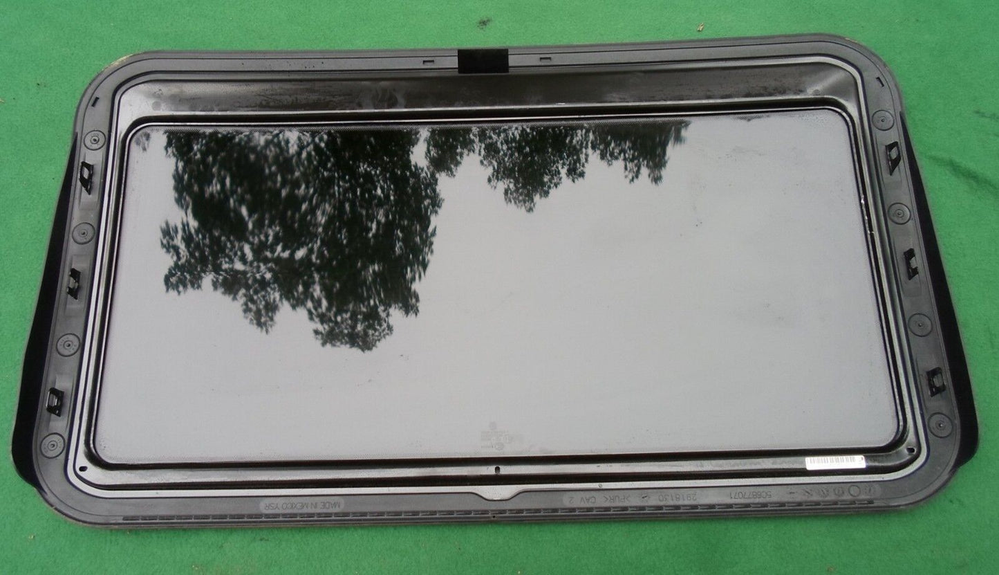 2017 VOLKSWAGON JETTA YEAR SPECIFIC  OEM FACTORY SUNROOF GLASS FREE SHIPPING! - RarePartsFinder.Com
