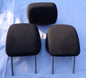 2007 - 2009 KIA SPECTRA REAR HEADREST HEAD REST SET BLACK CLOTH OEM FREE SHIP - RarePartsFinder.Com
