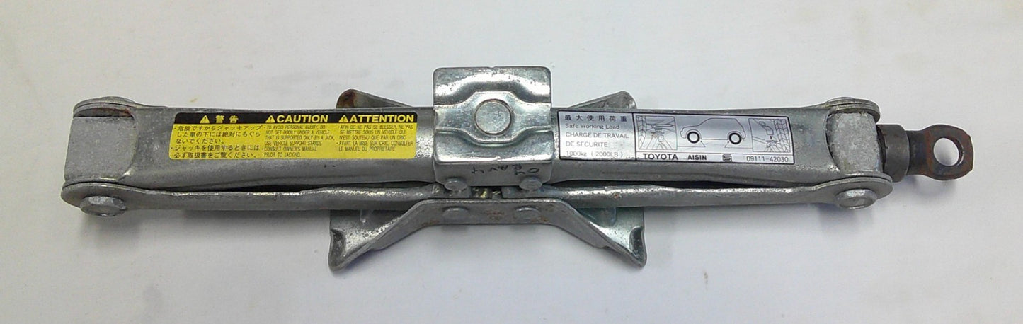 1996 - 2004 Toyota RAV4  Emergency Spare Tire Jack OEM 09110-42020 09111-42010