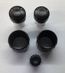 2003 - 2005 HYUNDAI SANTA FE RADIO STEREO TUNER CONTROL KNOB SET OEM - RarePartsFinder.Com