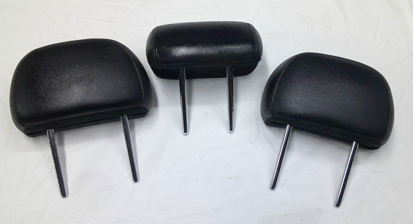 11 - 13 KIA SPORTAGE REAR HEADREST HEAD REST SET BLACK LEATHER OEM FREE SHIP - RarePartsFinder.Com