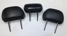 11 - 13 KIA SPORTAGE REAR HEADREST HEAD REST SET BLACK LEATHER OEM