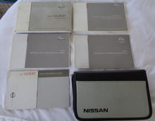 2007 NISSAN QUEST OWNERS MANUAL SET WITH CASE OEM FREE SHIPPING!