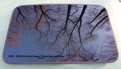 10 11 12 13 KIA FORTE 2 DOOR COUPE OEM FACTORY SUNROOF GLASS PANEL FREE SHIPPING - RarePartsFinder.Com