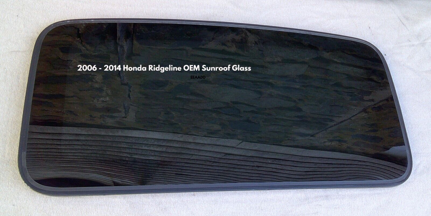2006 - 2014 HONDA RIDGELINE OEM SUNROOF GLASS NO ACCIDENT FREE SHIPPING! - RarePartsFinder.Com