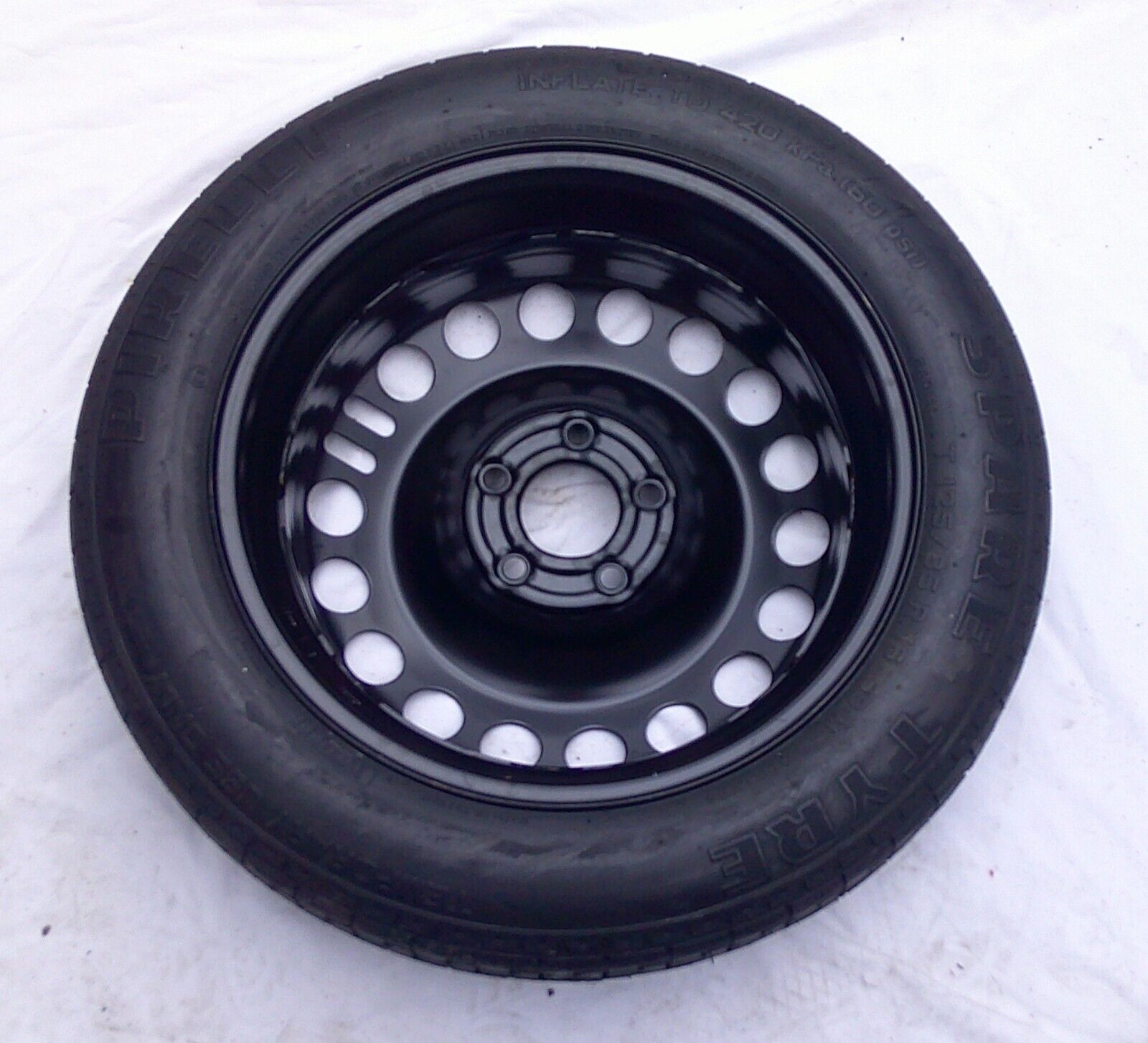 NEW 08 - 11 Saab 9-3 Emergency Spare Tire Wheel Donut T125/85R16 OEM Free Ship - RarePartsFinder.Com