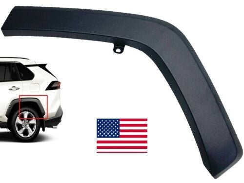 Rear Wheel Opening Trim Molding Left Driver For 19 - 25 Toyota Rav4 75606-0R090;