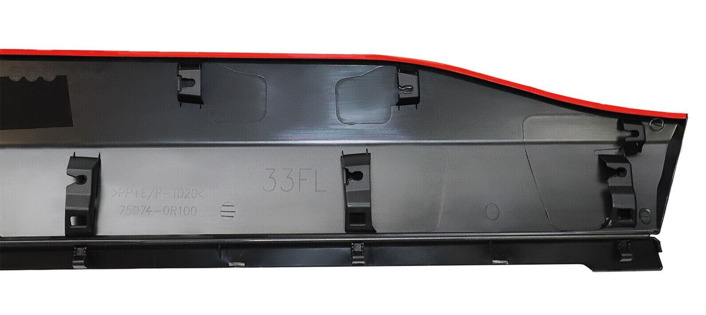 Left-side Front Door Lower Molding Trim 75074-0R070 LH For 2019-2022 Toyota Rav4 - RarePartsFinder.Com