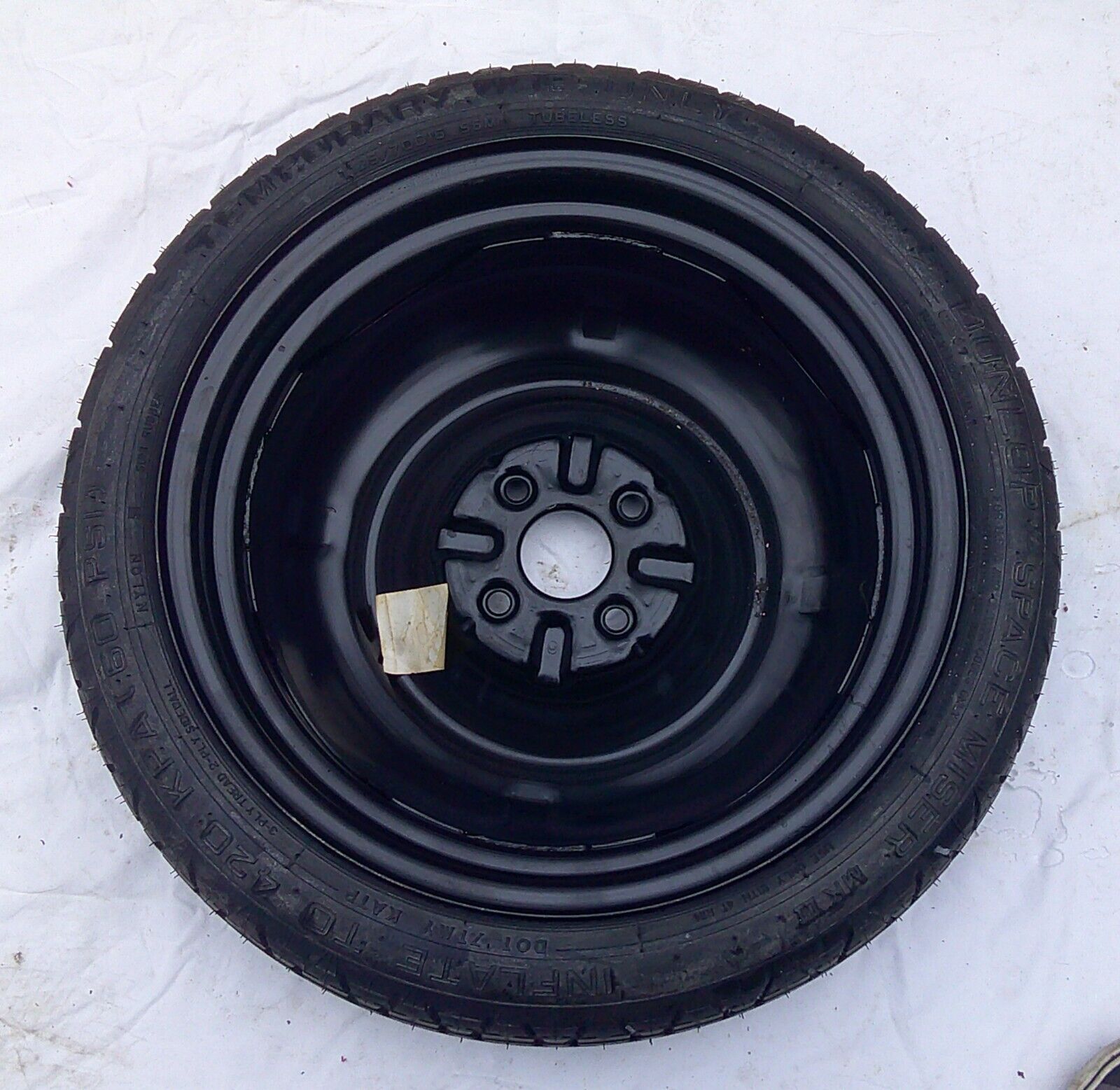 New Never Used 2004 - 2006 Scion XA OEM Emergency Donut Spare Tire T125/70D16