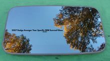 2007 DODGE AVENGER YEAR SPECIFIC OEM FACTORY SUNROOF GLASS FREE SHIPPING!
