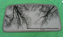 1998 TOYOTA CAMRY SUNROOF GLASS PANEL JAPAN BUILT YEAR SPECIFIC OEM FREE SHIP