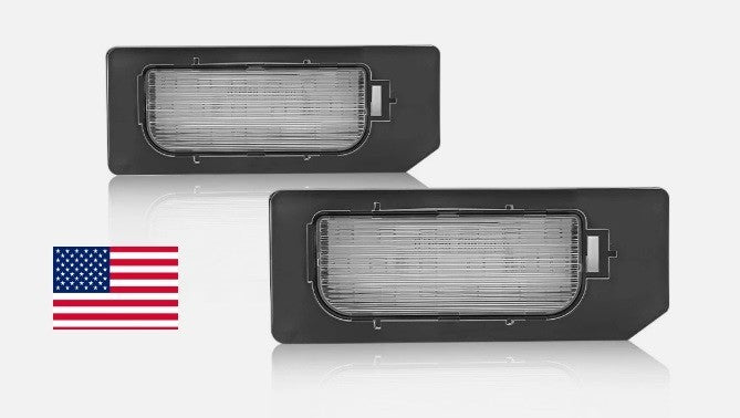 2x License LED Plate Light Lamp Fit 2011-  2025 Outlander Mitsubishi Sport A19