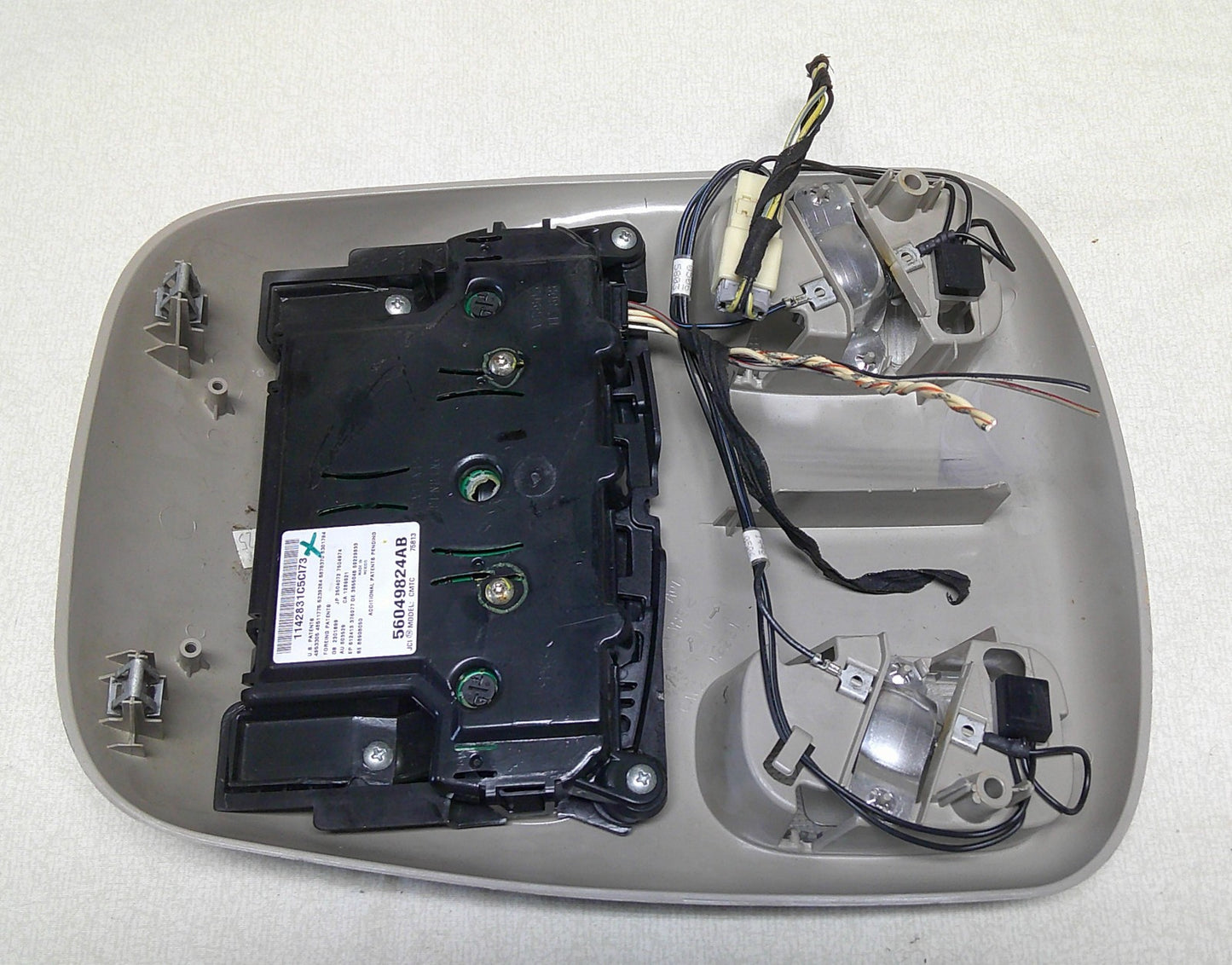 02 - 08 Caravan Ram Overhead Dome Map Light OEM 56049824AD 56049824AB B3