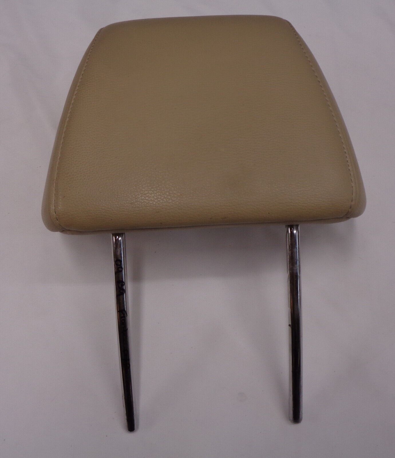 08 09 SUBARU B9 DRIVER PASSENGER SEAT BEIGE HEADREST HEAD REST FREE SHIPPING! R4 - RarePartsFinder.Com