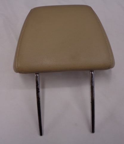 08 09 SUBARU B9 DRIVER PASSENGER SEAT BEIGE HEADREST HEAD REST FREE SHIPPING! R4 - RarePartsFinder.Com