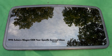 1996 SUBARU LEGACY YEAR SPECIFIC WAGON SUNROOF GLASS OEM FREE SHIPPING!