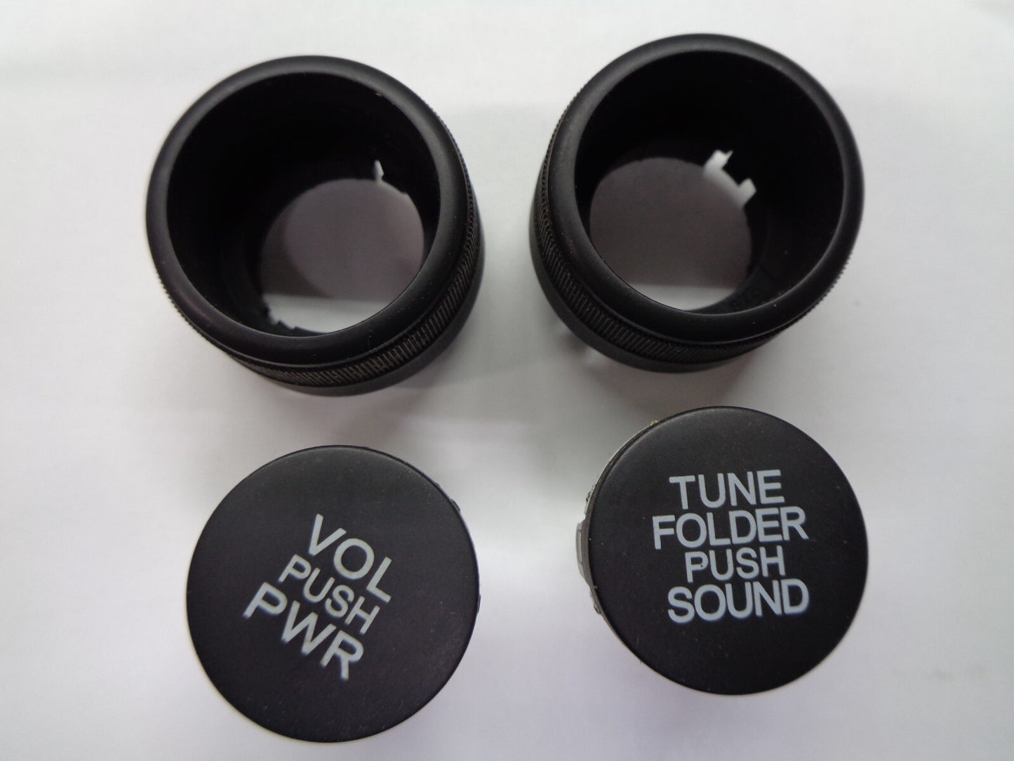 07 08 09 10 11 HONDA CRV STEREO RADIO TUNER KNOB SET OEM