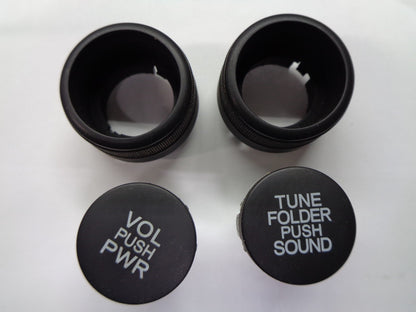 07 08 09 10 11 HONDA CRV STEREO RADIO TUNER KNOB SET OEM