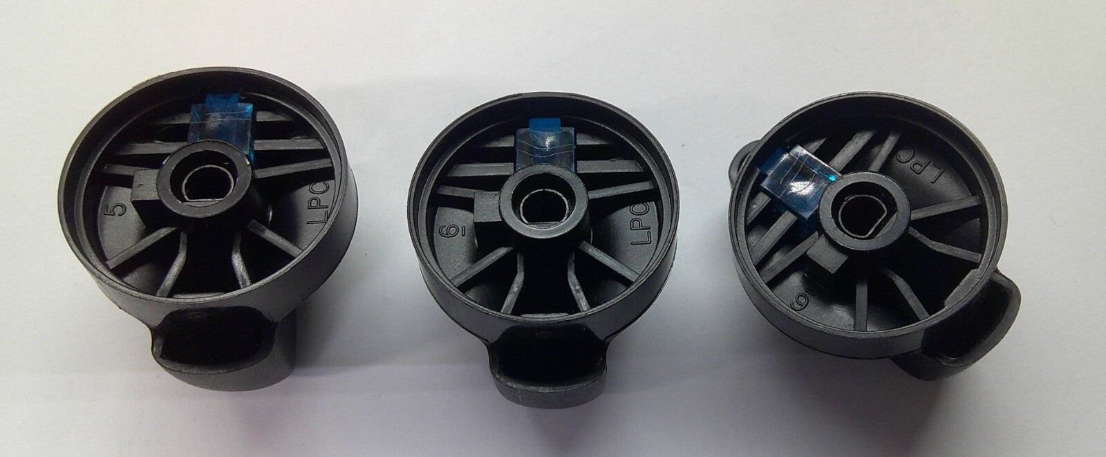 1994 - 1999 TAURUS DASHBOARD CLIMATE CONTROL KNOB SET HVAC AC OEM FREE SHIPPING! - RarePartsFinder.Com