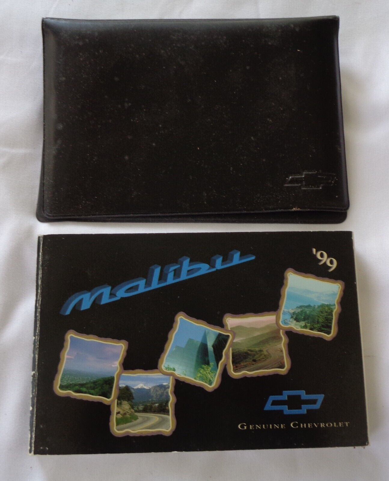 1999 CHEVY MALIBU OWNERS MANUAL SET W/ CASE  OEM FREE SHIPPING! - RarePartsFinder.Com