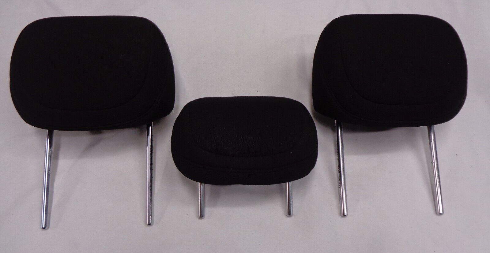 13 - 16  DODGE DART REAR HEADREST HEAD REST SET BLACK CLOTH OEM FREE SHIPPING - RarePartsFinder.Com