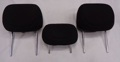 13 - 16  DODGE DART REAR HEADREST HEAD REST SET BLACK CLOTH OEM FREE SHIPPING - RarePartsFinder.Com