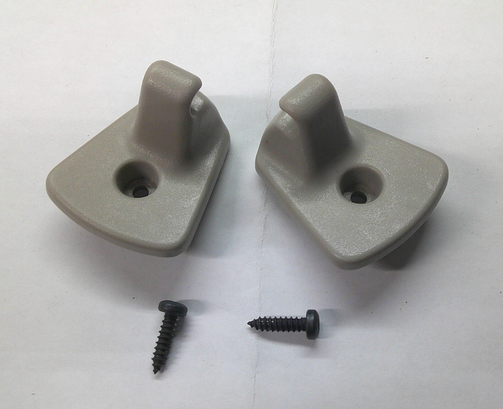 2004 - 2006 CHRYSLER PACIFICA SUN VISOR CLIP SET W/MOUNT SCREW OEM FREE SHIP SC1