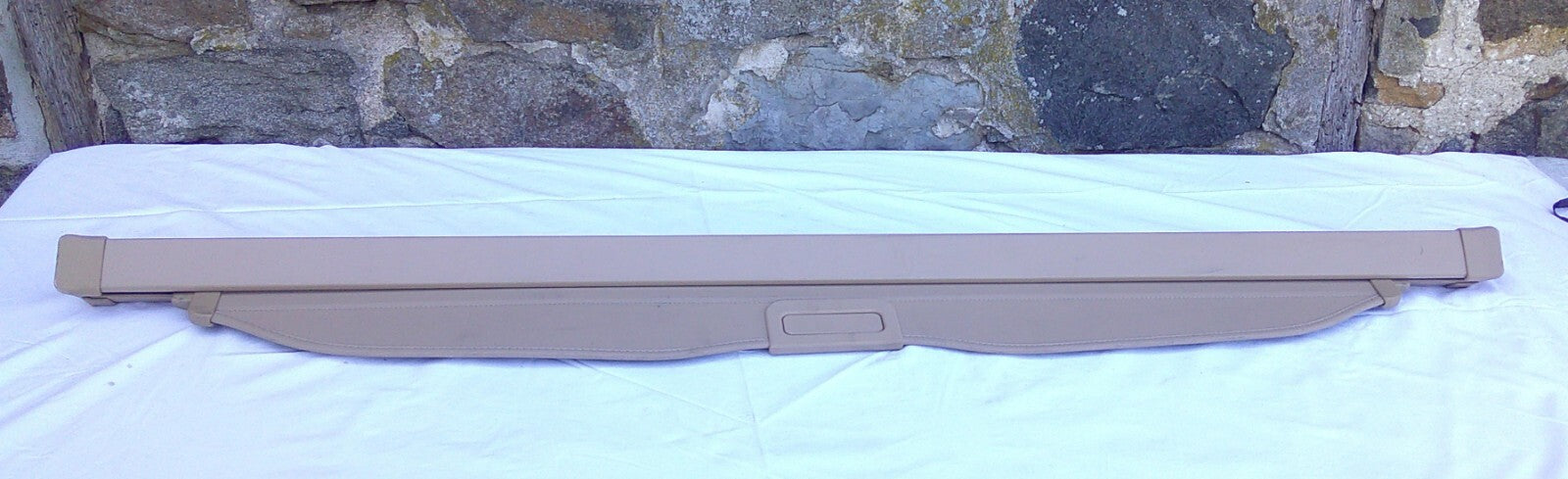 2003 - 2008 Subaru Forester Trunk Cargo Cover Beige 65550SA010EU F1 - RarePartsFinder.Com
