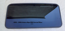 2003 - 2006 SUBARU BAJA SUNROOF GLASS OEM 65430AE12A