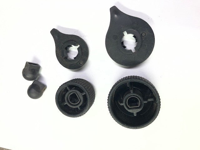 1994 DODGE RAM PICKUP RADIO STEREO TUNER SELECTOR KNOB OEM SET