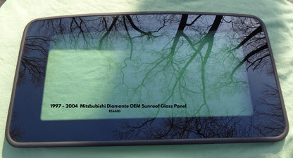 1997 - 2004 MITSUBISHI DIAMANTE OEM FACTORY SUNROOF GLASS FREE SHIPPING!