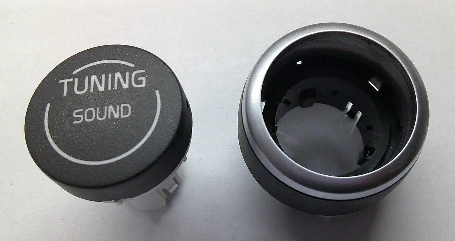 2008 VOLVO S40 RADIO STEREO TUNER KNOB OEM FREE SHIPPING