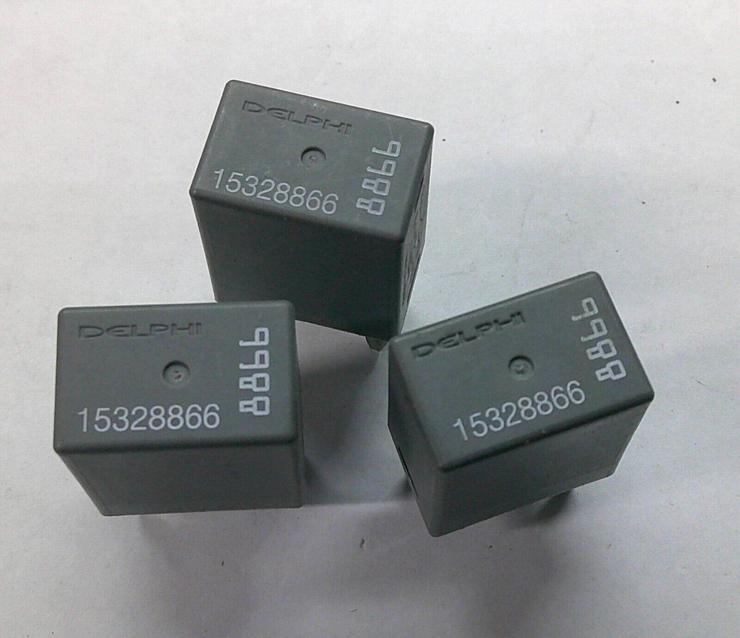 3 PC USA SELLER GM DELPHI RELAY 15328866 OEM FREE SHIPPING 1 YEAR WARRANTY GM5 - RarePartsFinder.Com