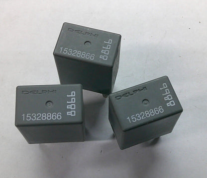 3 PC USA SELLER GM DELPHI RELAY 15328866 OEM FREE SHIPPING 1 YEAR WARRANTY GM5 - RarePartsFinder.Com