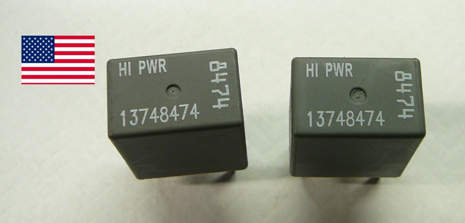 CHRYSLER DODGE JEEP 2 PC. RELAY SET 13748474 8474   1 YEAR WARRANTY OEM C3