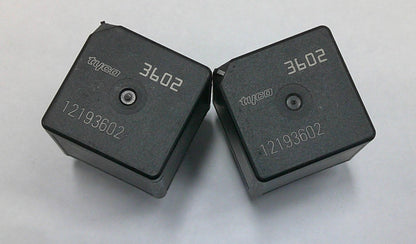 GM OEM TYCO 5 PIN  RELAY SET 12193602  3602  1 YEAR WARRANTY GM4