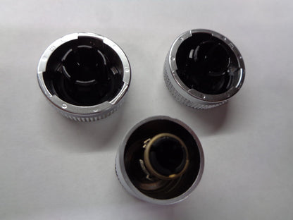 2007 AUDI  A6 RADIO STEREO TUNER CONTROL KNOB SET OEM FREE SHIPPING!