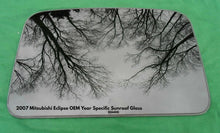 2007 MITSUBISHI ECLIPSE YEAR SPECIFIC OEM FACTORY SUNROOF GLASS FREE SHIPPING! - RarePartsFinder.Com