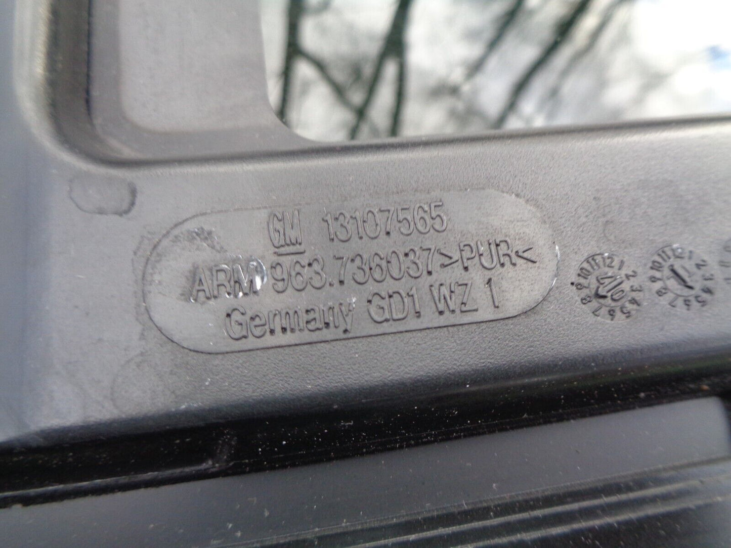 2008 SATURN ASTRA HATCHBACK REAR SUNROOF GLASS PANEL OEM  FACTORY FREE SHIPPING - RarePartsFinder.Com