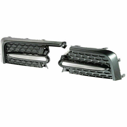 2PCS Front Fog Light Covers Bezel For Toyota Corolla Sedan 4-Door 2020 2021