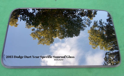 2013 DODGE DART OEM FACTORY YEAR SPECIFIC SUNROOF GLASS