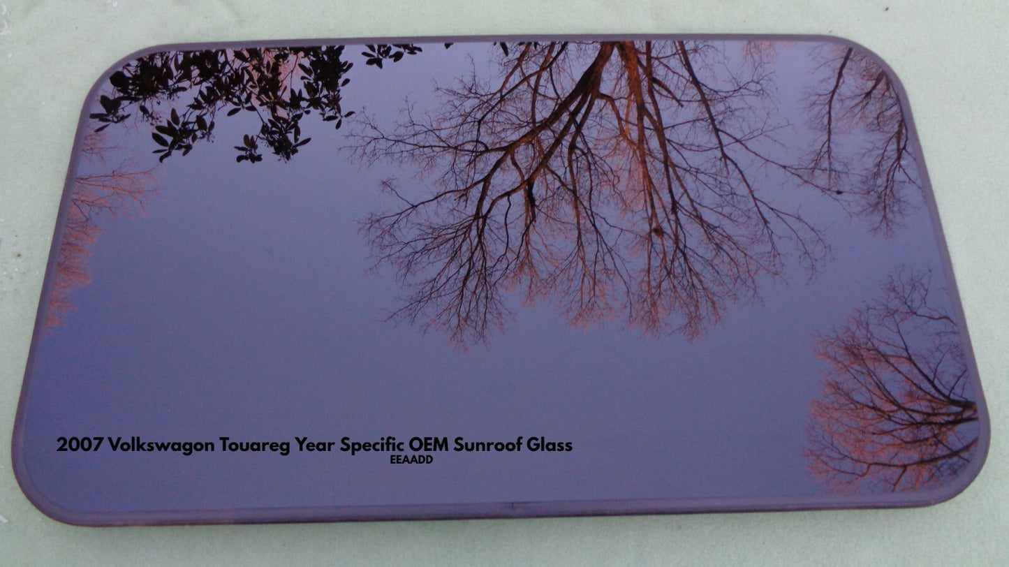 2007 VOLKSWAGON YEAR SPECIFIC TOUAREG OEM FACTORY SUNROOF GLASS PANEL FREE SHIP